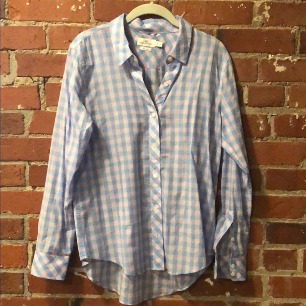 Vineyard Vines Plaid button down